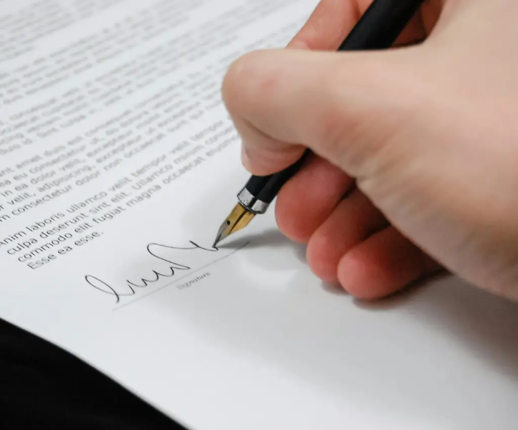 firma de documento